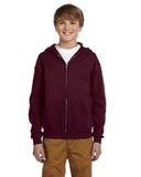 Jerzees® Youth NuBlend Fleece Full-Zip Hooded Sweatshirt