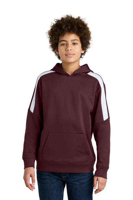 Sport-Tek® Youth Sport-Wick Fleece United Pullover Hoodie