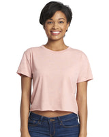 Next Level® Ladies Festival Cali Short Sleeve Crewneck Crop T Shirt