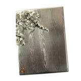 Silver Watercolor Embossed Metallic Wrapping Paper 30" x 833" Jumbo Roll
