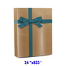 Bright Solid Gift Wrap 24" x 833' 60 lbs for Fun and Festivity