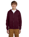 Jerzees® Youth NuBlend Fleece Full-Zip Hooded Sweatshirt