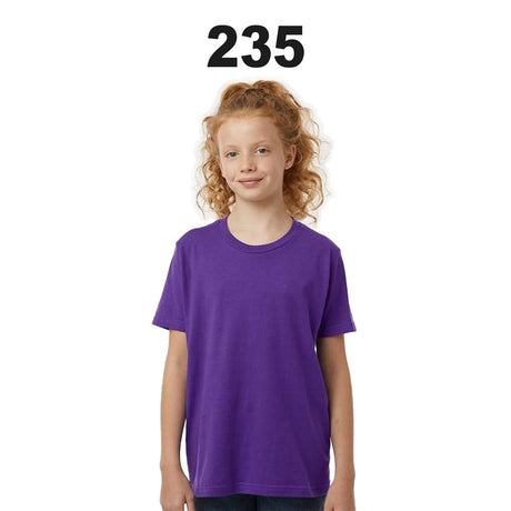 6 Pack : Tultex® Youth Fine Jersey Crew Neck Short Sleeve T-Shirt