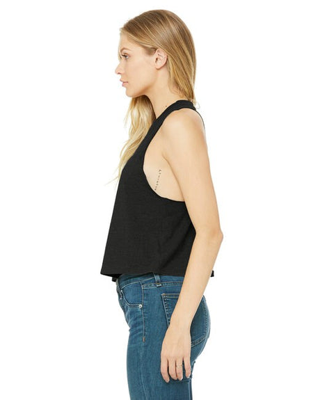 BELLA + CANVAS® Ladies Racerback Cropped Tank