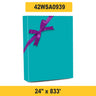 Extra Long Wrapping Paper 24" x 833' 60 lbs Bulk