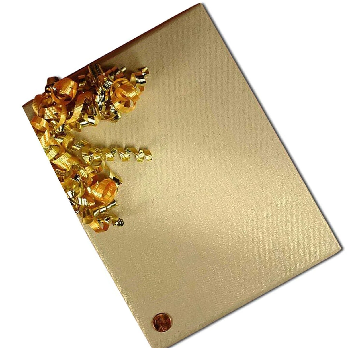 Copper Embossed Metallic Wrapping Paper 24" x 417" Roll