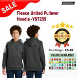 Sport-Tek® Youth Fleece United Pullover Hoodie
