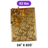 Copper Feather Embossed Metallic Wrapping Paper 24" x 833" Jumbo Roll