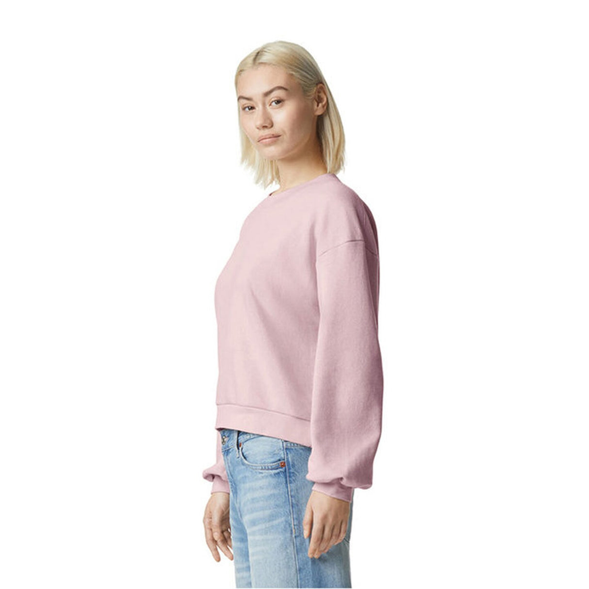 American Apparel® Ladies ReFlex Fleece Crewneck Sweatshirt