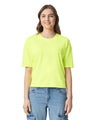 Comfort Colors® Ladies Crewneck Short Sleeve Heavyweight Cropped T Shirt - 3023CL