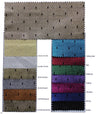 Dotted Lame Allure 100 Percent Polyester Fabric - Dotted Metallic Sheen, 59/60" Width (1 Yard)