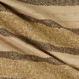 P Kaufmann Woven Path Jacquard Fabric - Desert Pink, Linen Background With Pink And Brown Hints, 54" Width (1 Yard)