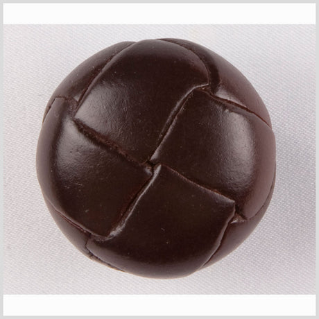 Antique Leather Coat Button - 54L/34mm