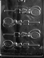 Tennis Racquet Lolly Chocolate Mold - LPS080
