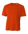 A4 NB3142 Micro Poly Interlock Fabric - Athletic Orange, 44+ UPF, Youth Crew (1 Unit)