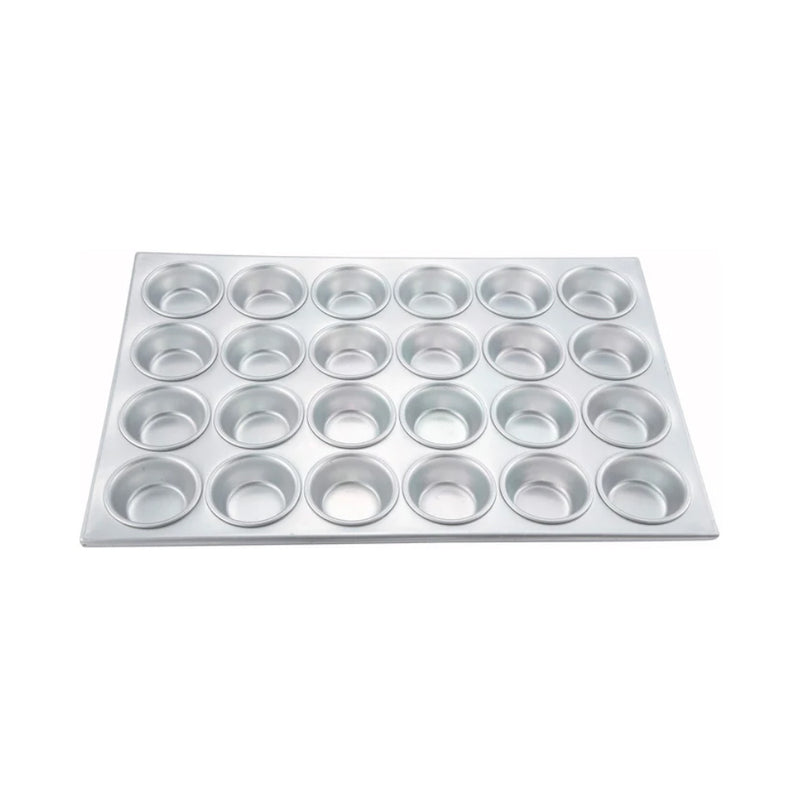 Winco Aluminum Muffin Pan, 24 Cavities