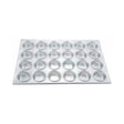 Winco Aluminum Muffin Pan, 24 Cavities
