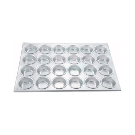 Winco Aluminum Muffin Pan, 24 Cavities