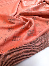 Polyamide Elastane Lurex Jacquard Checked Silver