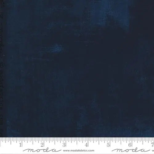Cotton Fat Quarter Blue True Blue Moda Grunge