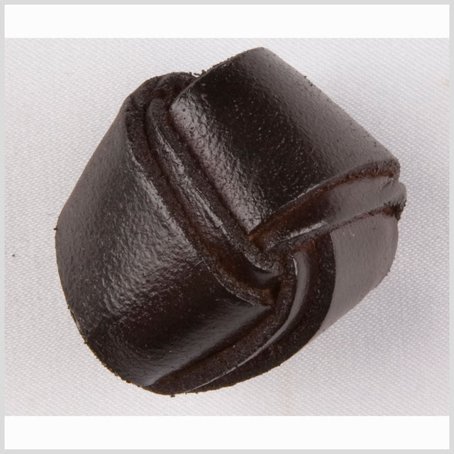 Antique Leather Button - 44L/28mm