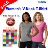 Gildan® Softstyle Ladies Fit V-Neck T-Shirt
