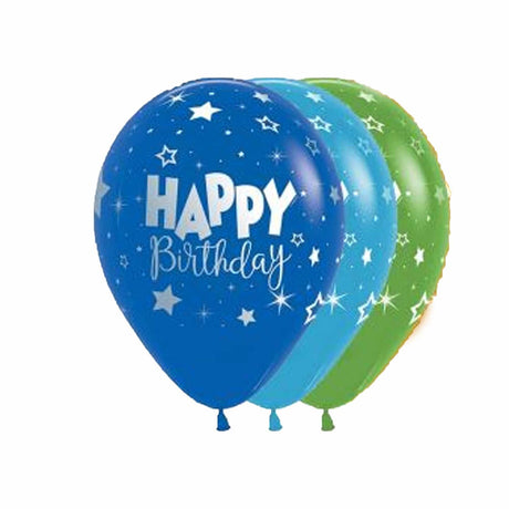 Fantasy Assorted Birthday Balloons 11 Inch