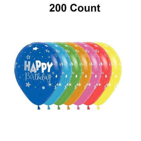 Fantasy Assorted Birthday Balloons 11 Inch