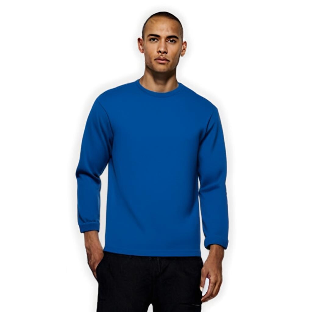 Gildan® Heavy Cotton Crewneck Long Sleeve T-Shirt