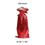 Mylar Wine Bags 6 1/2” x 18” Elegant Packaging