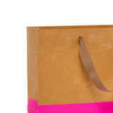 Two-Tone Euro Tote Bags 10" x 4" x 8 1/2" Stylish Durable Gift Packaging