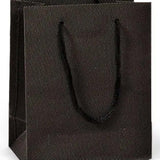 Stylish Embossed Plastic Euro Tote 4.5" x 2.5" x 5.5"