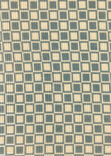 Geometric Checker Rib Knit Stretch Fabric