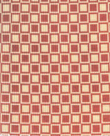 Geometric Checker Rib Knit Stretch Fabric