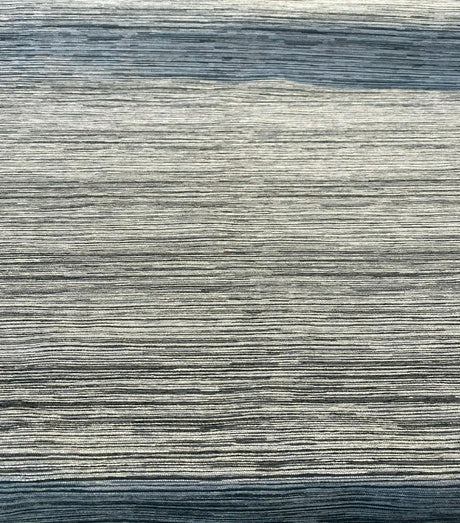 Calabria Shale Ribbed Chenille Upholstery Fabric - Grey Textured Ribbed, 56" Width (1 Yard)