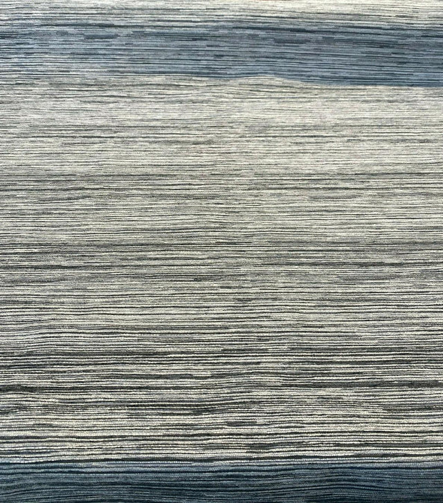 Calabria Shale Ribbed Chenille Upholstery Fabric - Grey Textured Ribbed, 56" Width (1 Yard)