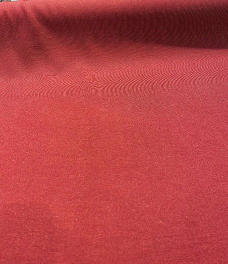Outdoor Radiance Spun Polyester Duck Fabric - Claret Maroon Red, 54" Width (1 Yard)