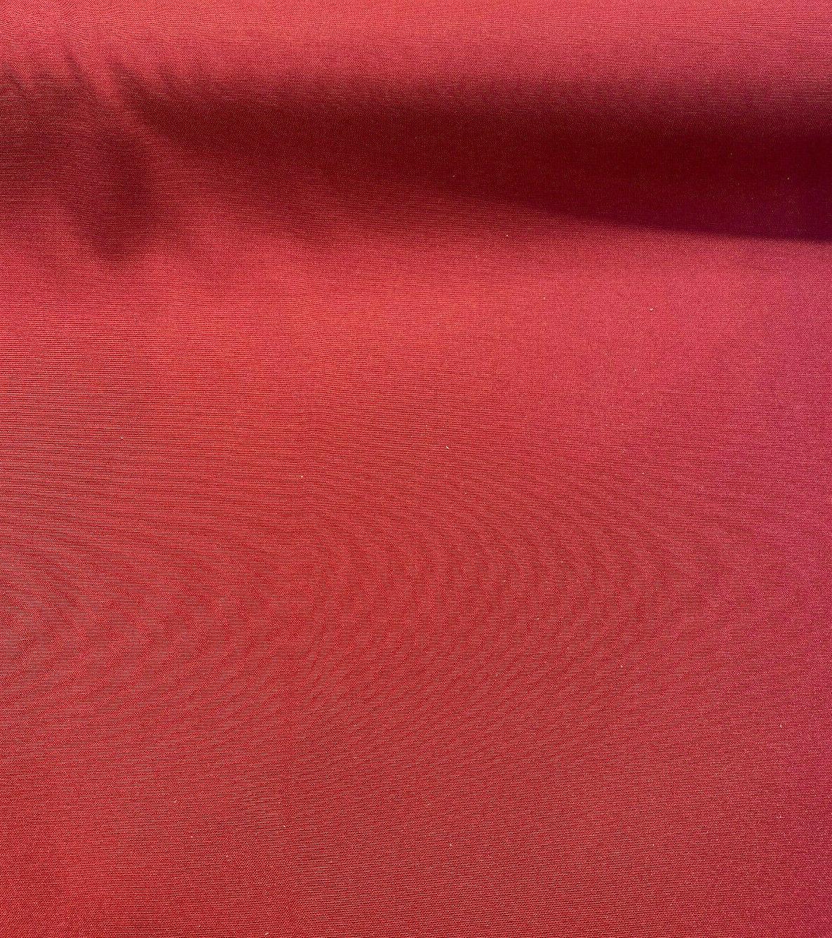 Outdoor Radiance Spun Polyester Duck Fabric - Claret Maroon Red, 54" Width (1 Yard)