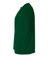 A4 NB3142 Youth Cooling Performance Crew Micro Poly Interlock Fabric - Forest, 44+ UPF, Moisture Wicking, Stain Release (1 Piece)