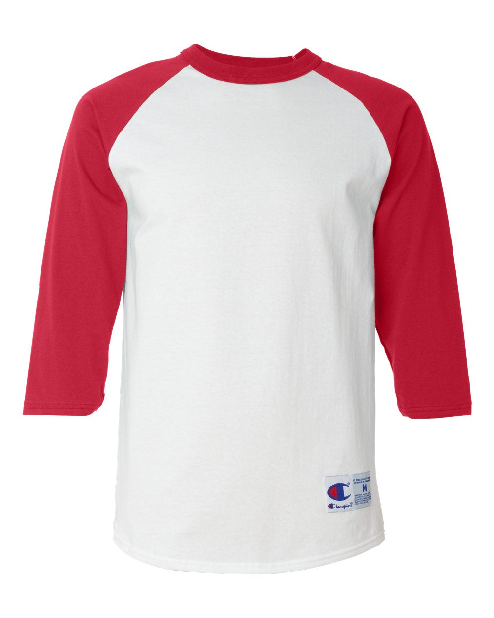 Champion® Three-Quarter Raglan Sleeve Baseball T-Shirt