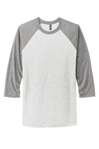 Next Level® Unisex Tri-Blend Three Quarter Sleeve Crewneck T-Shirt
