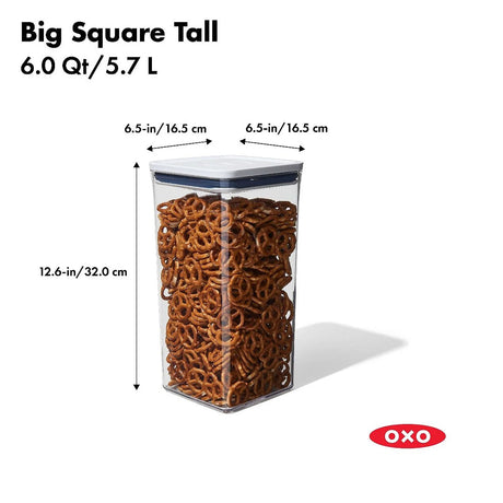 OXO Good Grips Square Container, 6 qt.