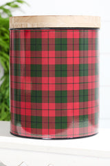 Plaid Canister - Set of 2