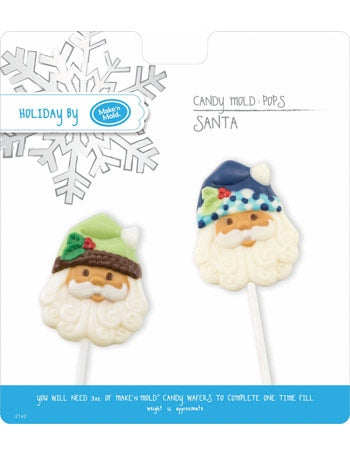 Santa Pops Chocolate Mold