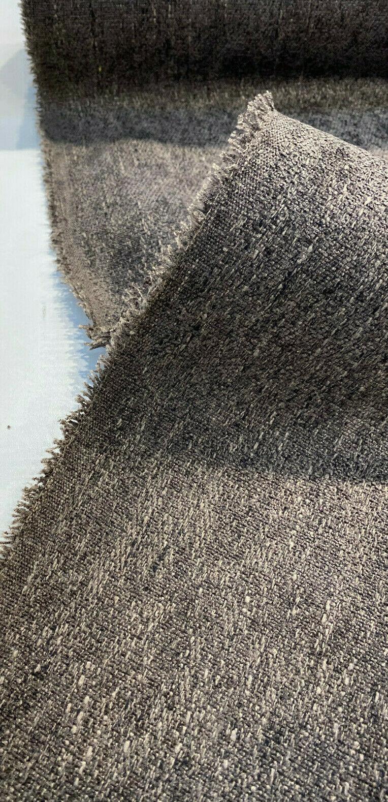 Cortez Belgian Chenille Upholstery Fabric - Hickory Brown, 59" Width (1 Yard)