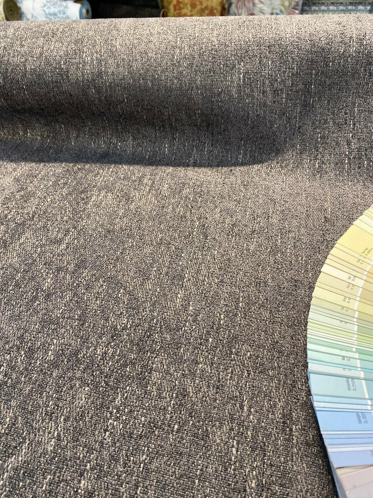 Cortez Belgian Chenille Upholstery Fabric - Hickory Brown, 59" Width (1 Yard)