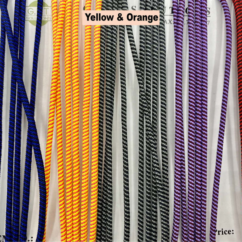 10 Yards Yellow & Orange Soft Stretch Elastic Cord