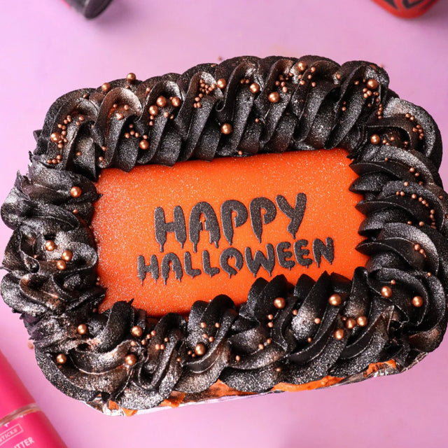 Sweet Sticks Happy Halloween Spooky Stencil