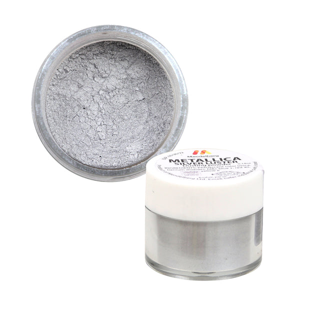 Mendelberg Silver Luster Metallic Dusting Powder, 4 Grams