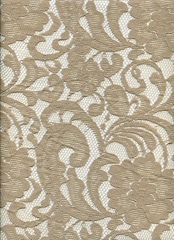 Cotton Nylon Rayon Lace Fabric Soft Durable Lightweight 57/58 Inches Wide for Apparel